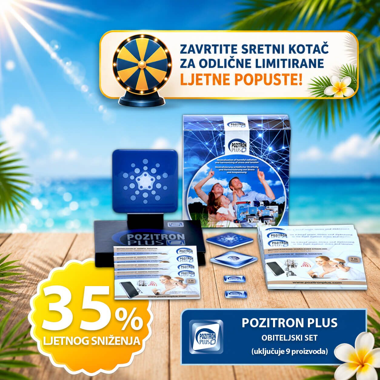 POZITRON PLUS – OBITELJSKI SET