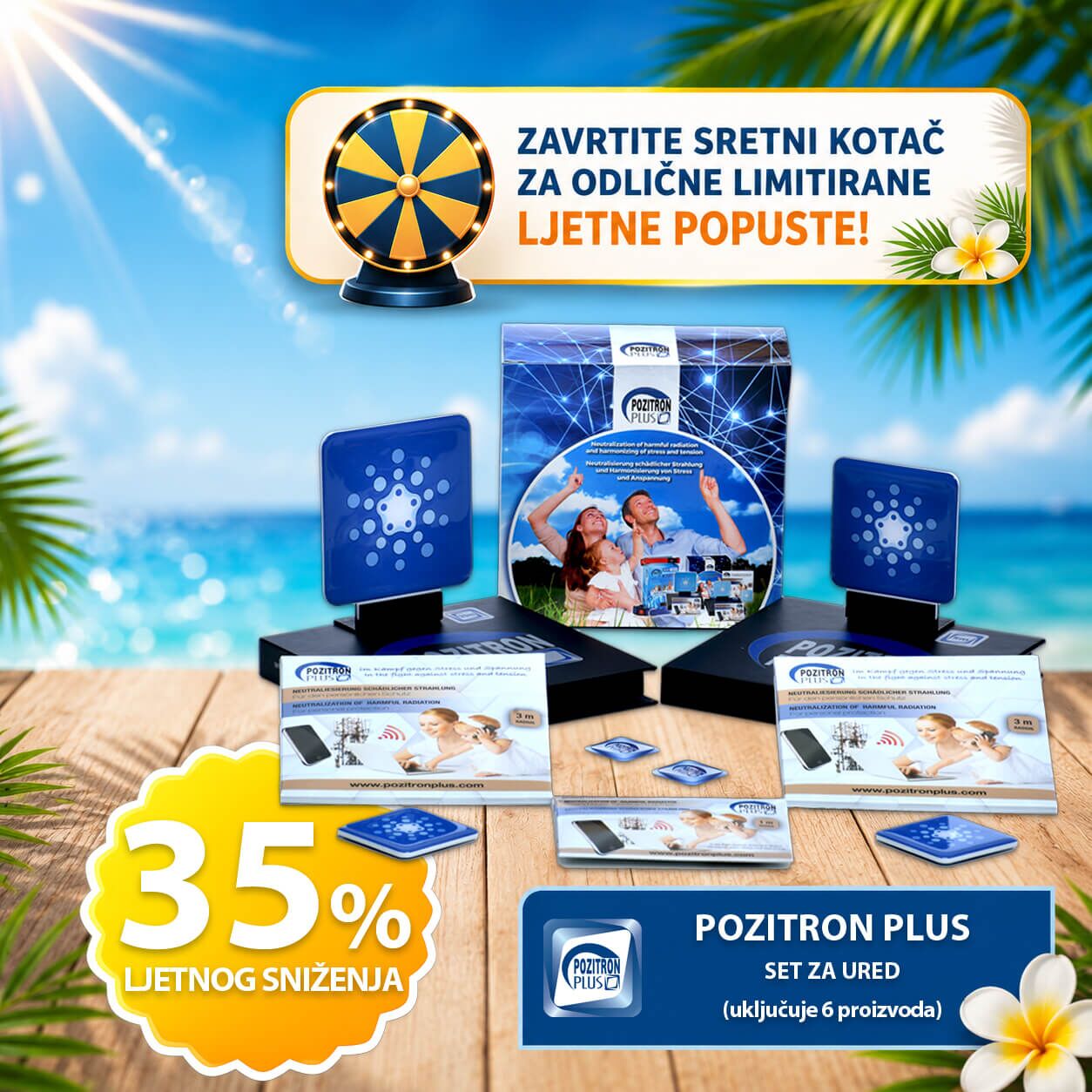 Pozitron Plus – SET ZA URED